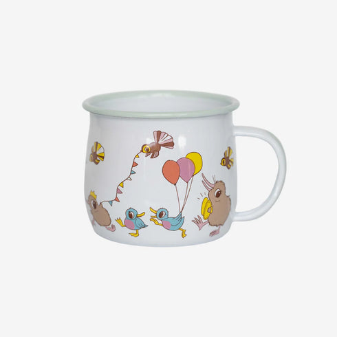 Kuwi Classic Collection Enamel Cup-Illustrated Publishing-Matakana Pharmacy